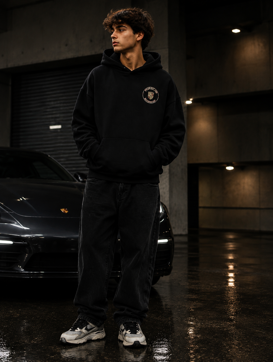 Porsche Oversized Hoodie